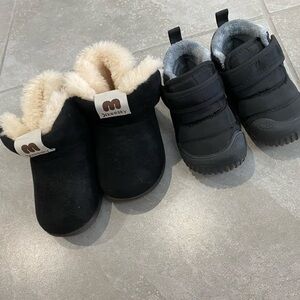 2 Pairs- Baby Winter Shoes